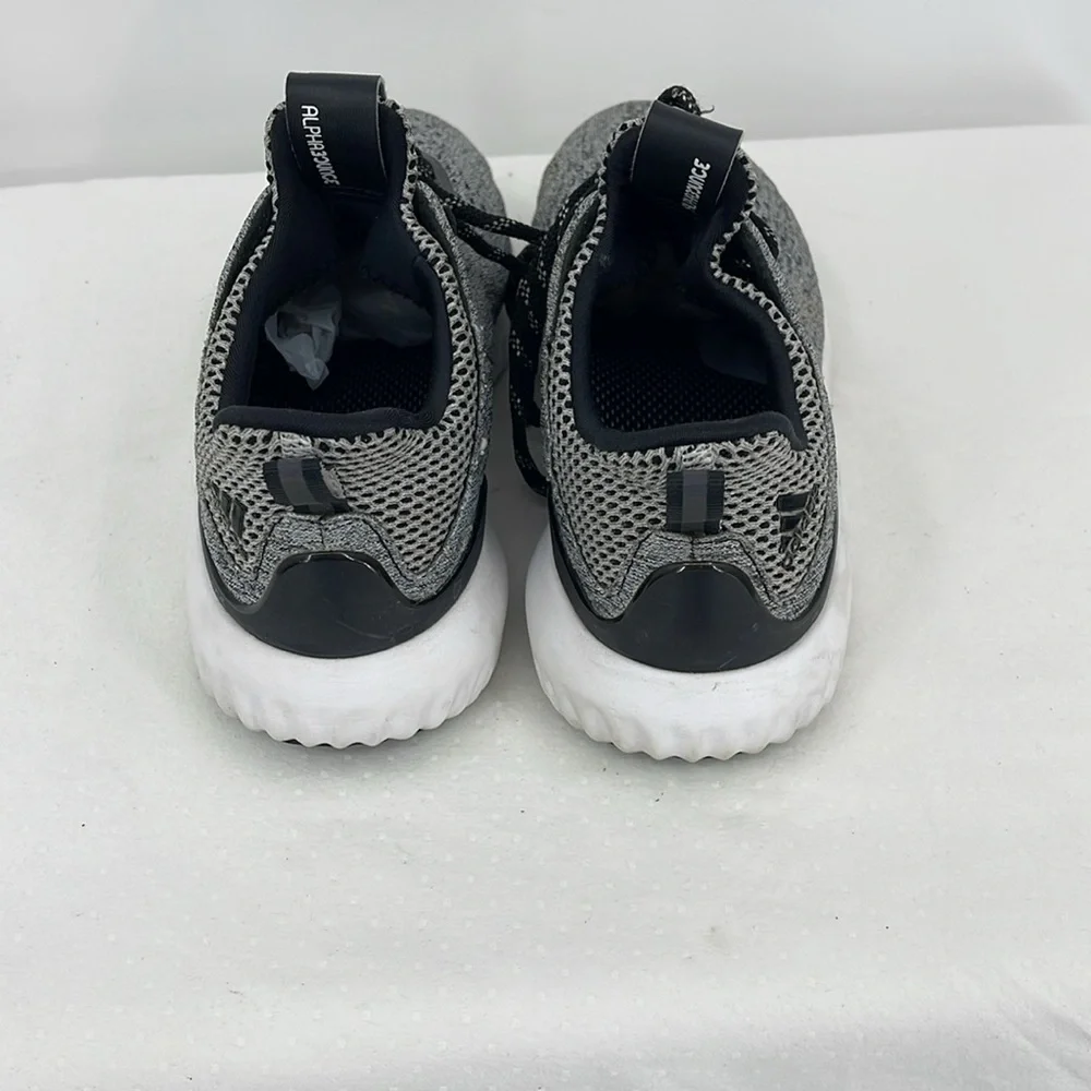ADIDAS ALPHA BOUNCE SIZE 6.5 Gray Athletic Shoes